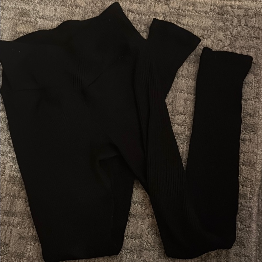 Black Aeropostale leggings- size xs